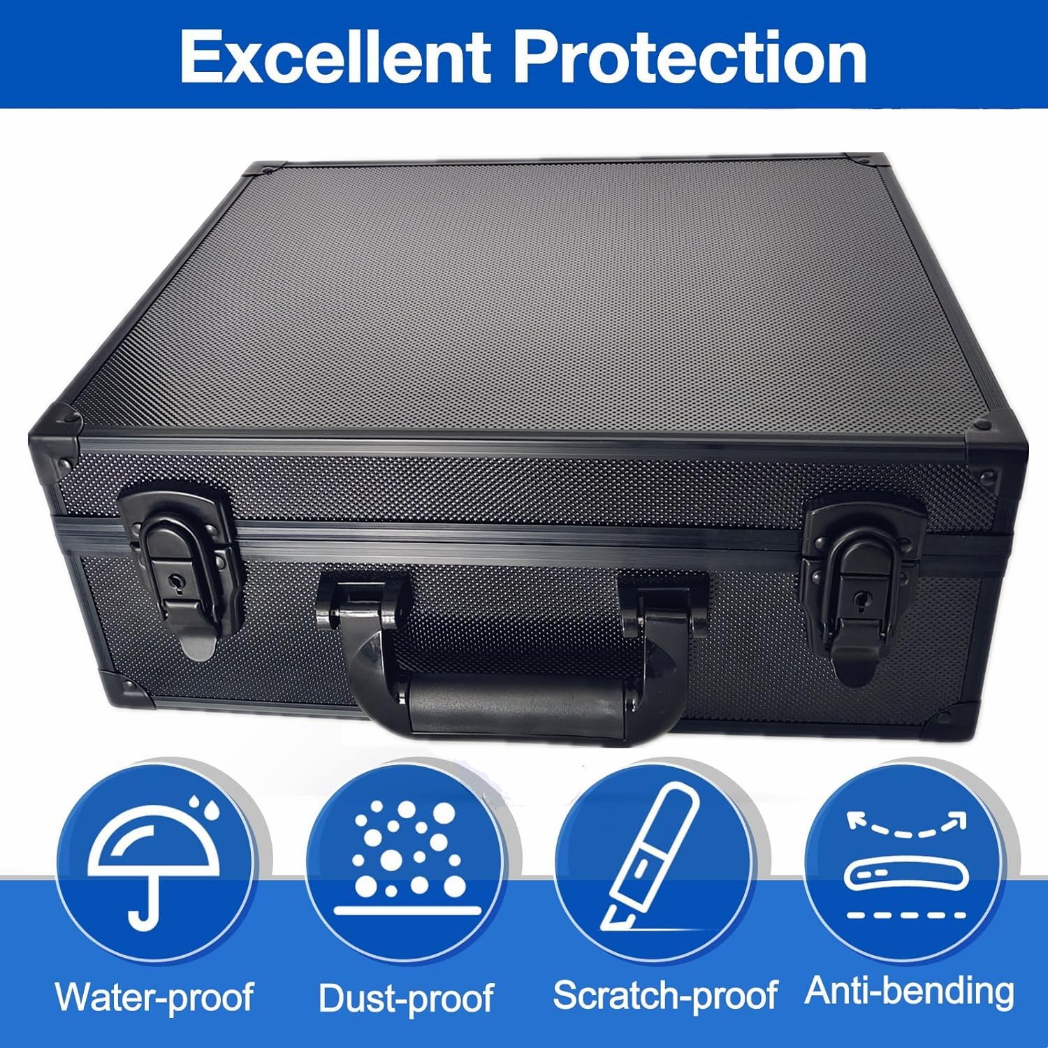 WUTONMU Toploaders Storage Box protecting against dust and water during storage