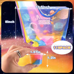 WUHUANIU galaxy slime makes great stocking stuffers and birthday gifts.