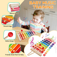 Wuzhineisn pull-string toy for babies encourages grip and cause-and-effect play