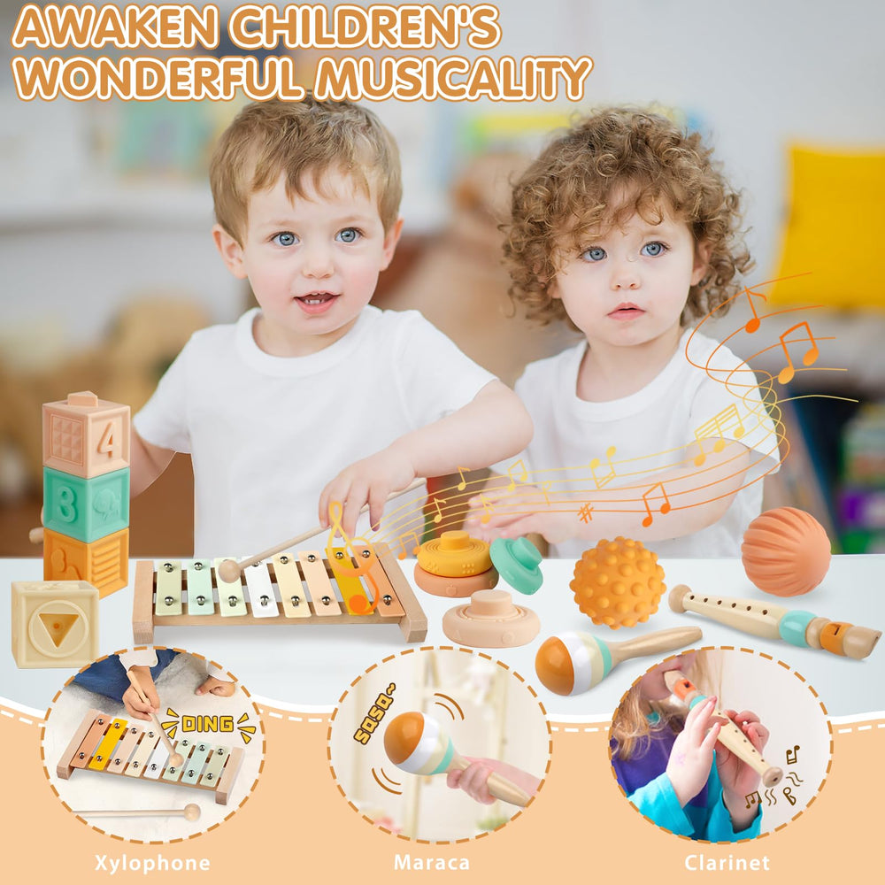 Wuzhineisn sensory balls stimulate touch and early tactile exploration.