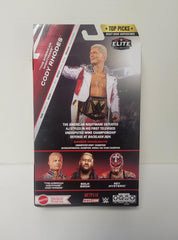 WWE Cody Rhodes accessories include extra hands for dynamic posing options.