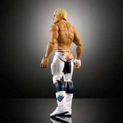 WWE Cody Rhodes Elite 9 alternate angle highlighting costume details.