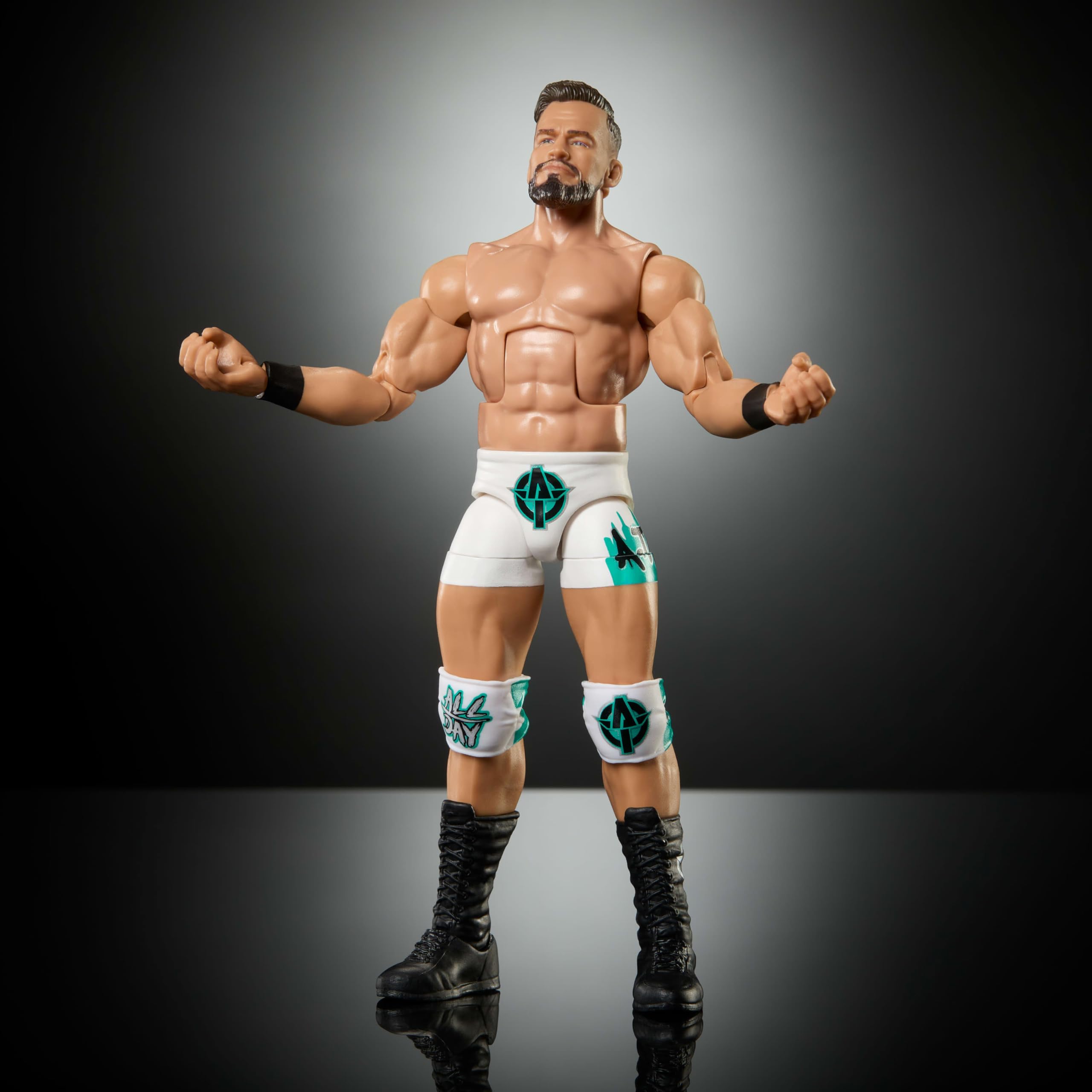 WWE Elite accessory pack showing iconic gear for authentic collection presentation.