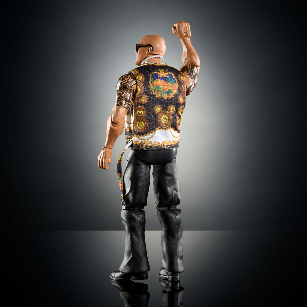 The Rock display-ready pose options for shelf or diorama setups.