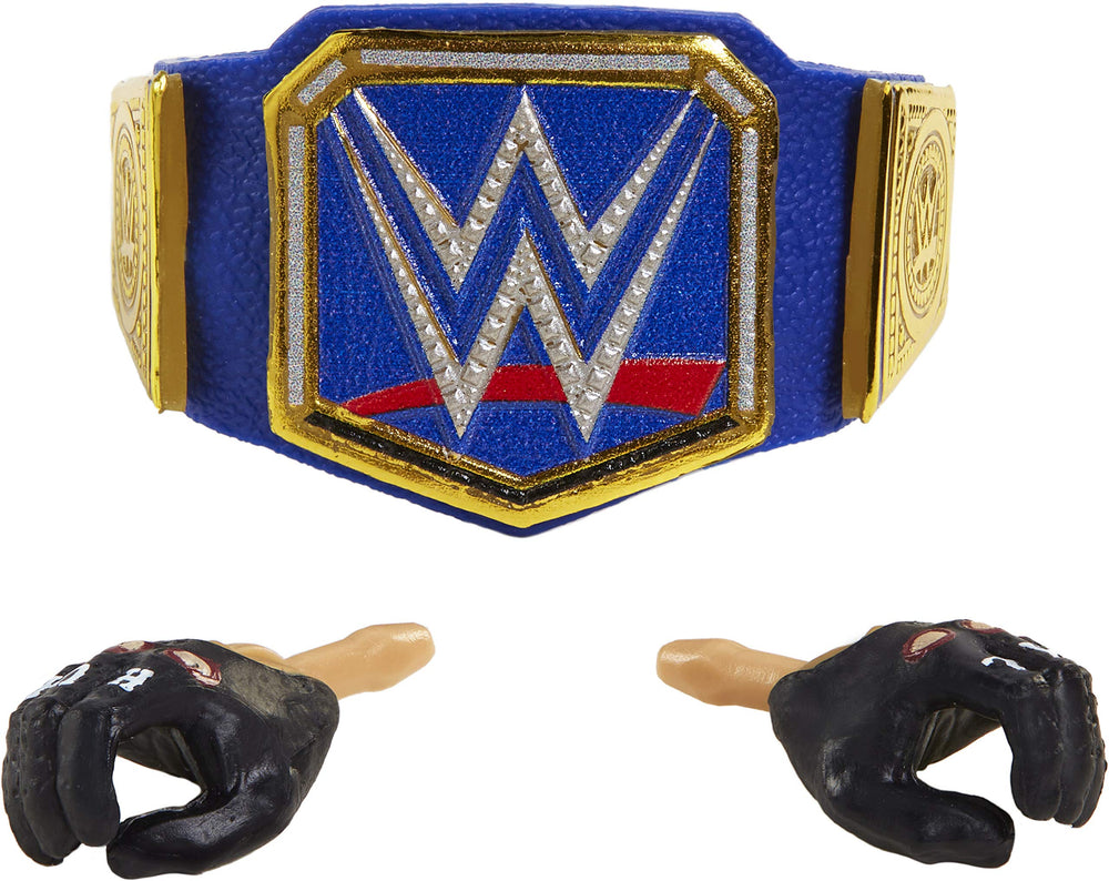 WWE Fiend Bray Wyatt Elite figure comes with entrance gear and accessories for immersive play.