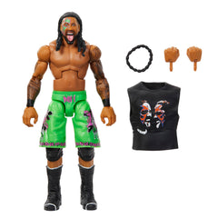 WWE Jimmy Uso Elite Greatest Hits 7 figure in poseable stance for dynamic play.