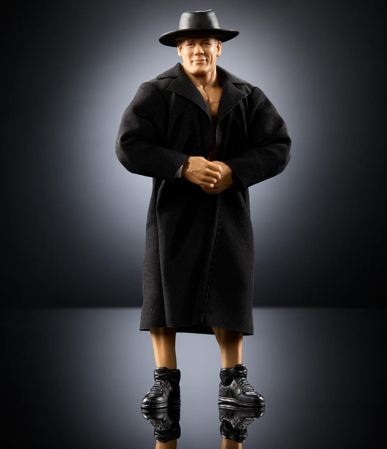 WWE John Cena retirement Elite packaging artwork for collectors