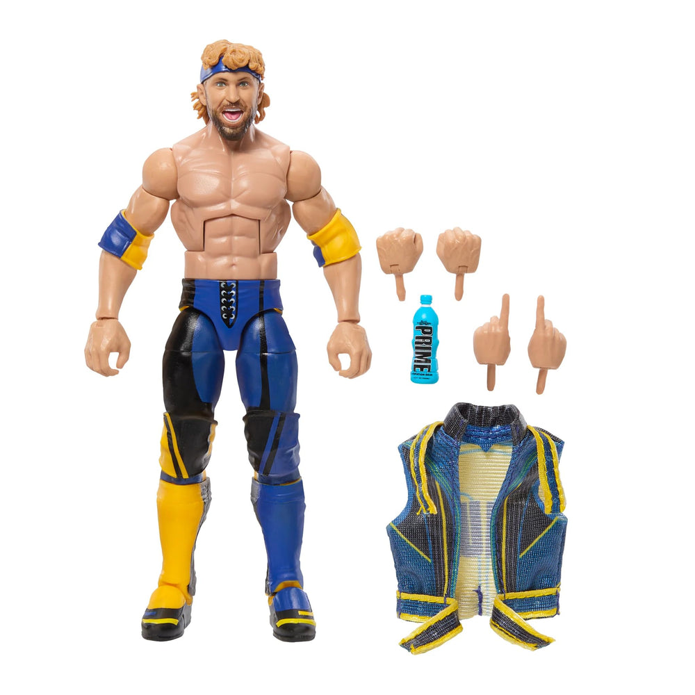 WWE Logan Paul Elite Greatest Hits 9 front view, perfect for display and collection.