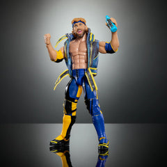 WWE Logan Paul Elite Greatest Hits 9 side view highlights profile details for collectors.