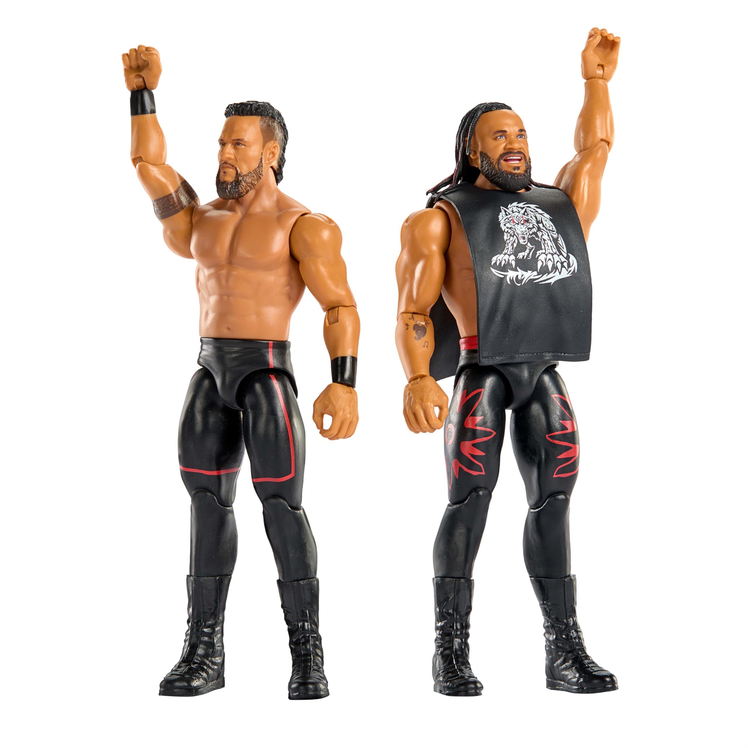 WWE Main Event Showdown ring gear detail captures authentic costumes for Tama Tonga.