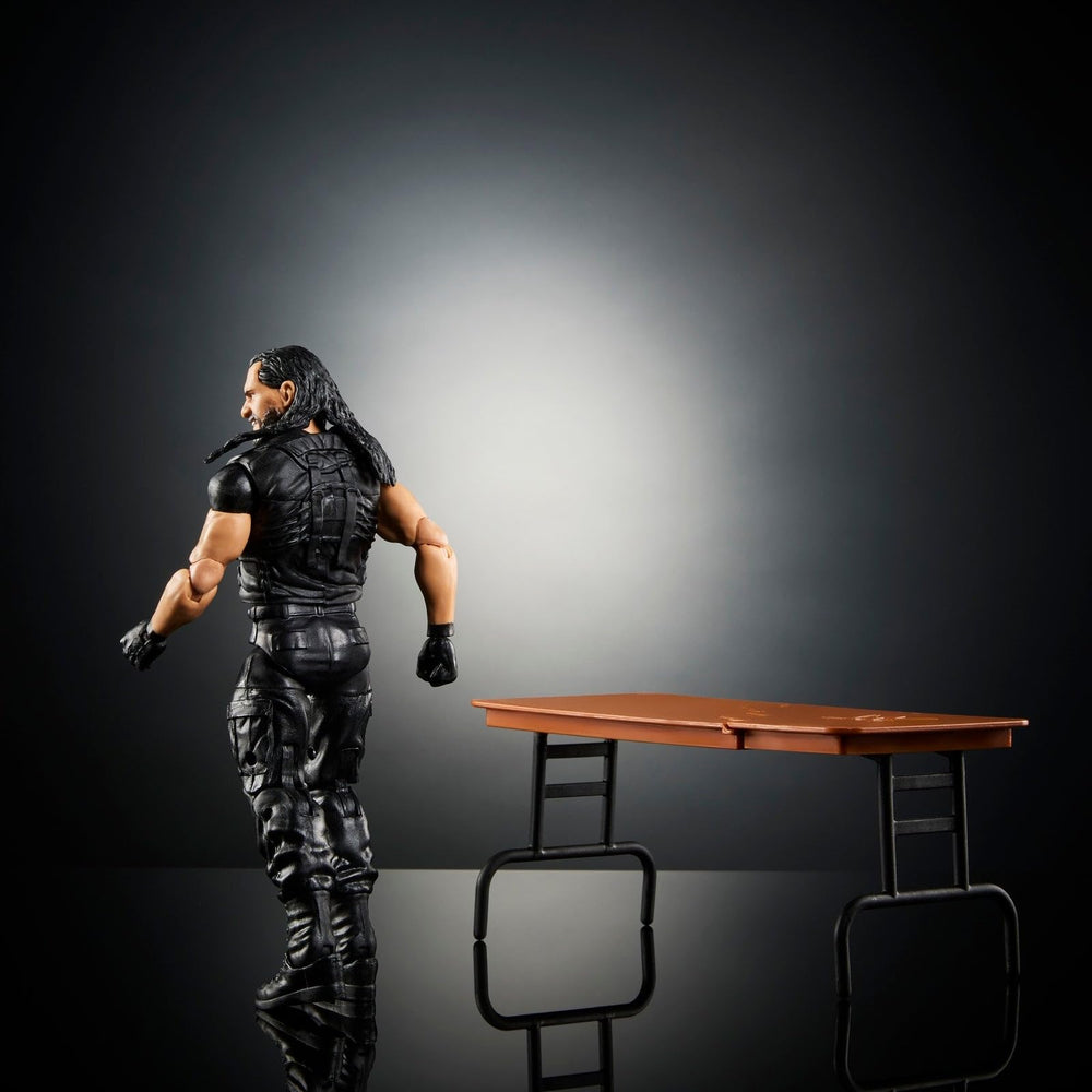 WWE Seth Rollins Shield Elite Greatest Hits 7 packaging-display ready for shelf showcase