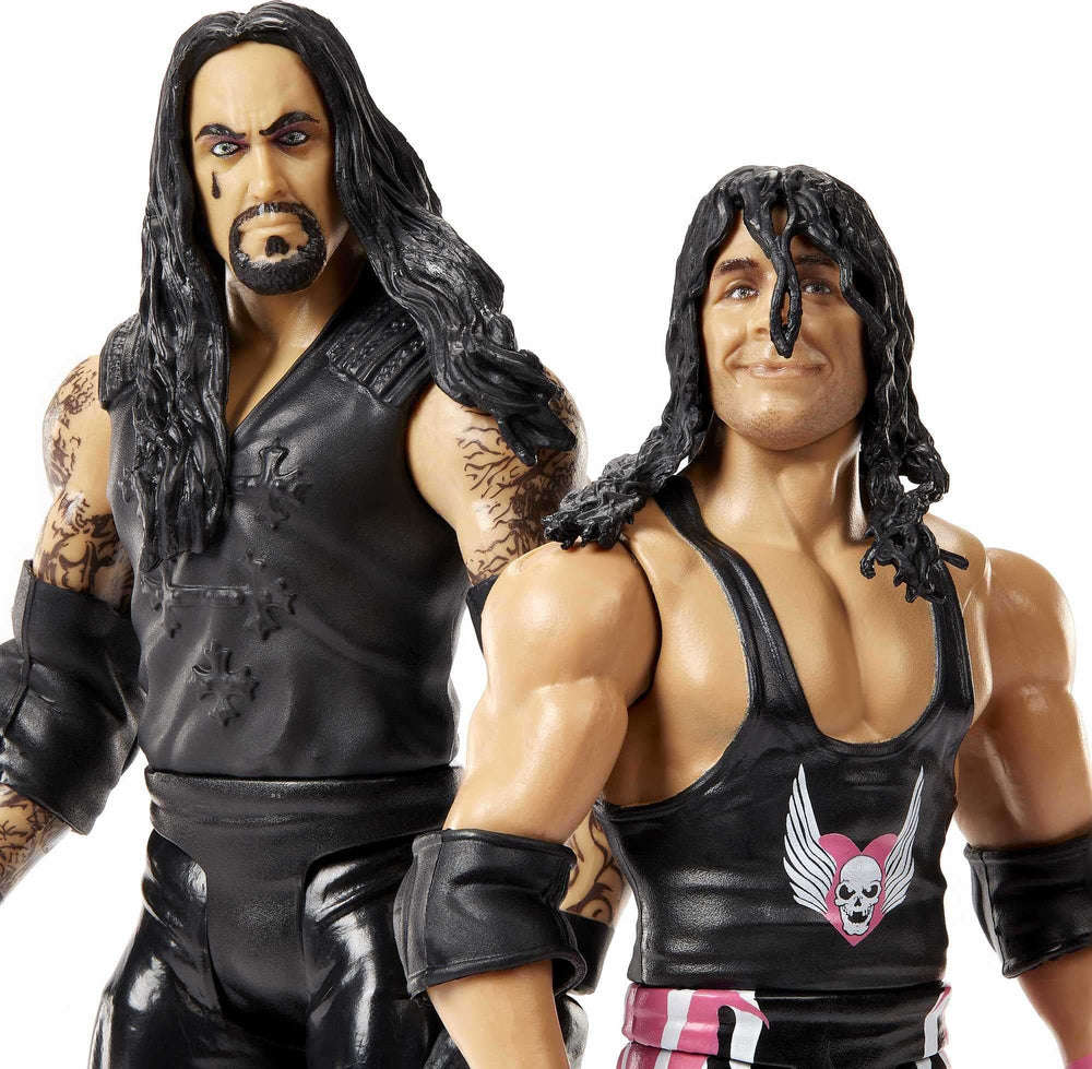 WWE Championship base and displays for elevated showpiece presentation.
