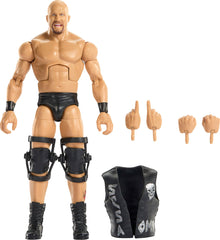 WWE Stone Cold Steve Austin Elite figure front pose for display and play