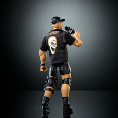 WWE Stone Cold Steve Austin figure back view with swappable hands and gear