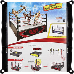 WWE Superstar Ring with action figures ready for dramatic matchups.