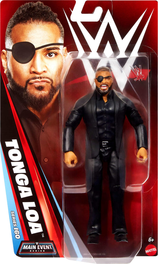 WWE Tonga Loa action figure 14 articulation points for dynamic poses