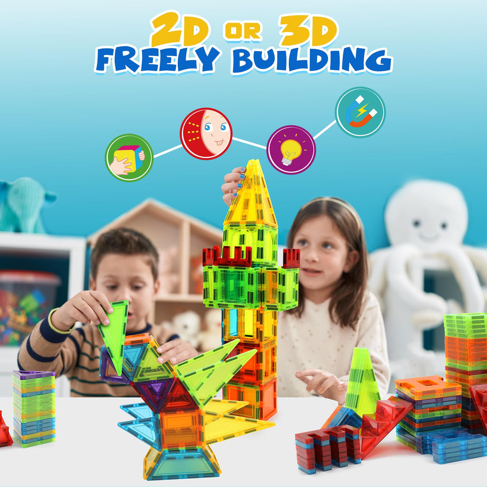 W WISE BLOCK durable construction magnetic tiles for long-term use