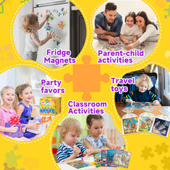 WWN magnetic puzzle ocean book provides quiet, engaging entertainment