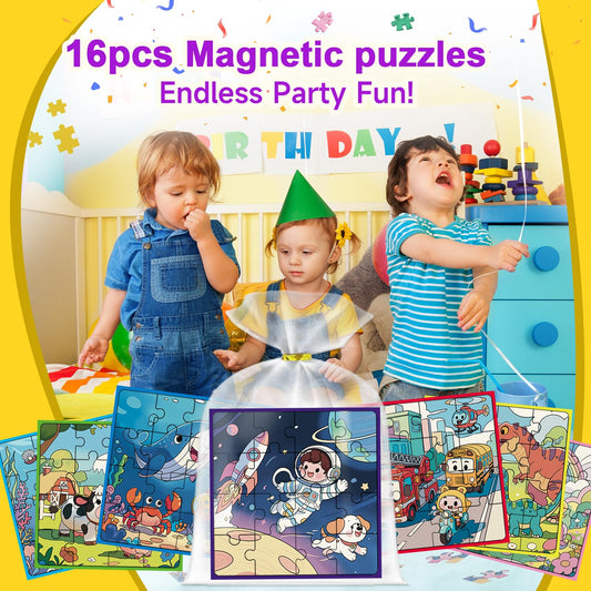 WWN magnetic puzzle princesses book sparks imagination during parties