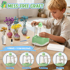 Wwzzey 12-color paint kit enables vibrant, personalized art projects.