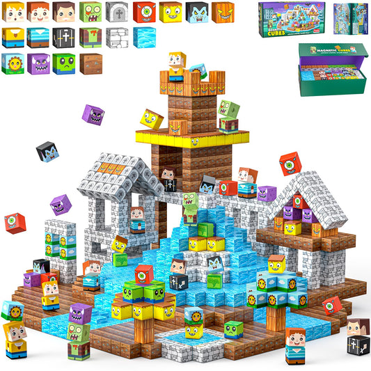 Wxlbr upgraded magnetic blocks for buildings enable durable, imaginative construction play.