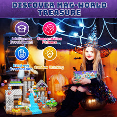 Wxlbr upgraded magnetic blocks scene guidebook inspires quick, beginner-friendly setups.
