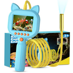 Wxnlo kids borescope with eye-protective screen offers crisp close-ups.