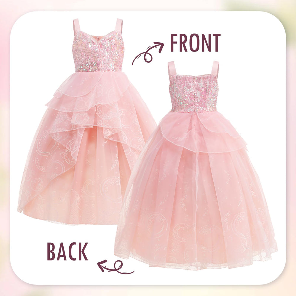 WYB Glinda dress crown completes a magical witch look