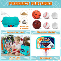 WYRJXYB all-in-one box with attachments enables quick setup and versatile play sessions.