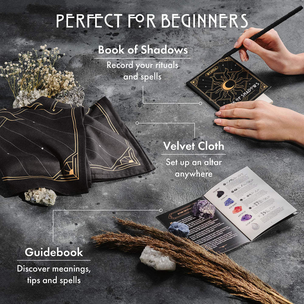 Wyspell candle set and holders for calming focus