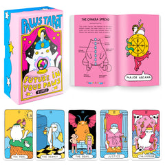 Wyspell Cat Tarot Deck card back design invites playful readings and collector appeal.