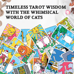 Wyspell Cat Tarot Packaging protects cards and makes gifting easy.