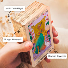 Wyspell guidebook 200 pages supports learning and consistent tarot practice.