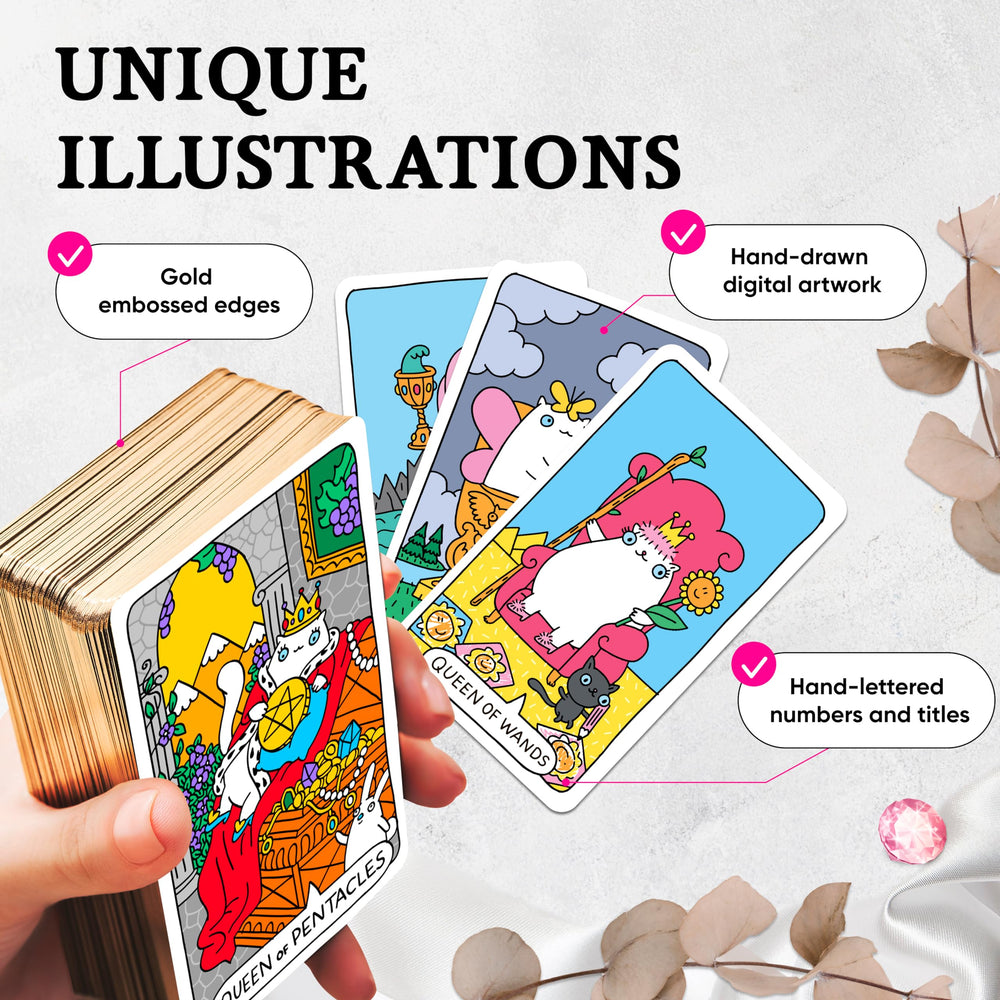 Wyspell Gold foil edges add premium touch and tactile delight.