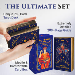 Wyspell Starlight tarot cards illustrations highlight modern symbolism for approachable beginner readings.