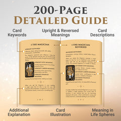 Wyspell Starlight Tarot compact box keeps cards organized and protected.