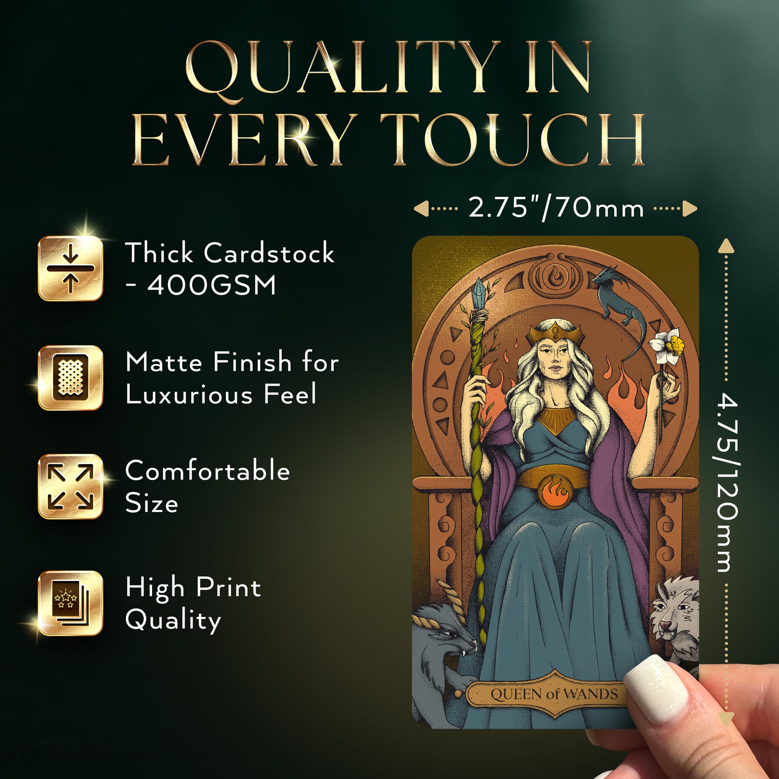 Wyspell gold-foil box enhances gifting appeal