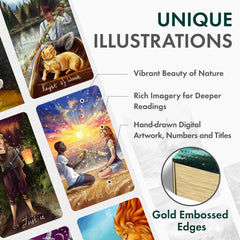 Wyspell Wild Reflections gold embossed edges—elegant finish enhances gift-worthy appeal.
