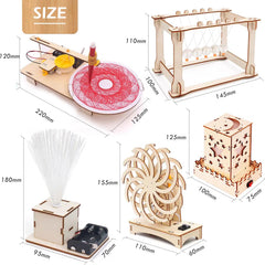 Wzzkppa Vehicles assembly kit supports constructing race car, train, and helicopter