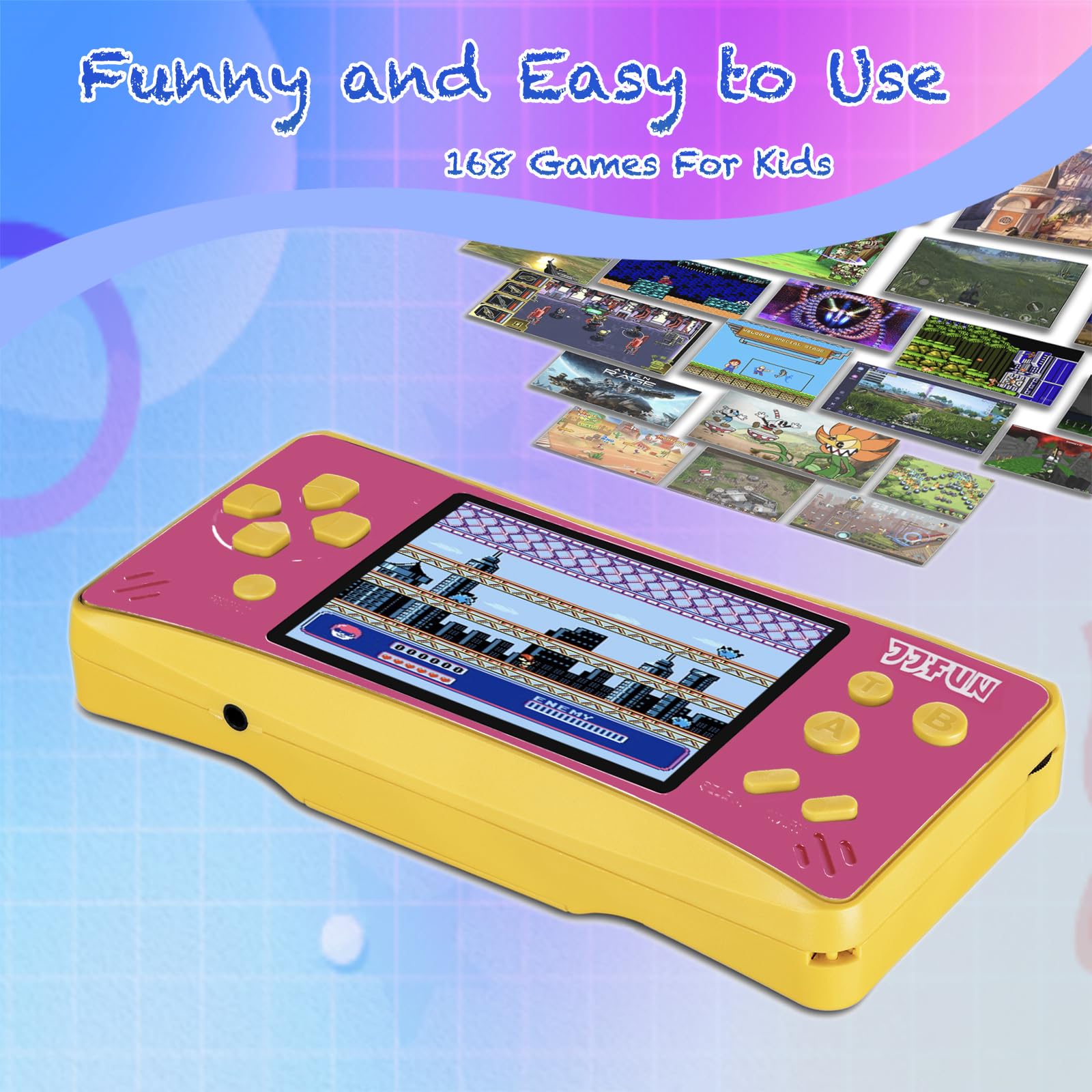 X-JOYKIDS 1800mAh rechargeable battery enables hours of portable fun.
