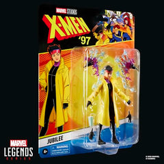 X-Men Jubilee multiverse collection compatible with other Marvel Legends figures.