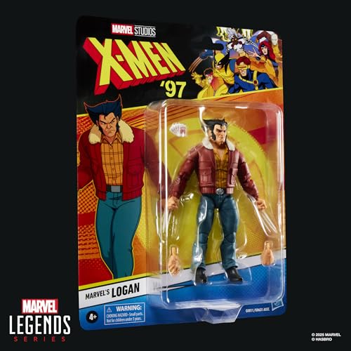 X-Men Logan 97 packaging is shelf-friendly for dioramas