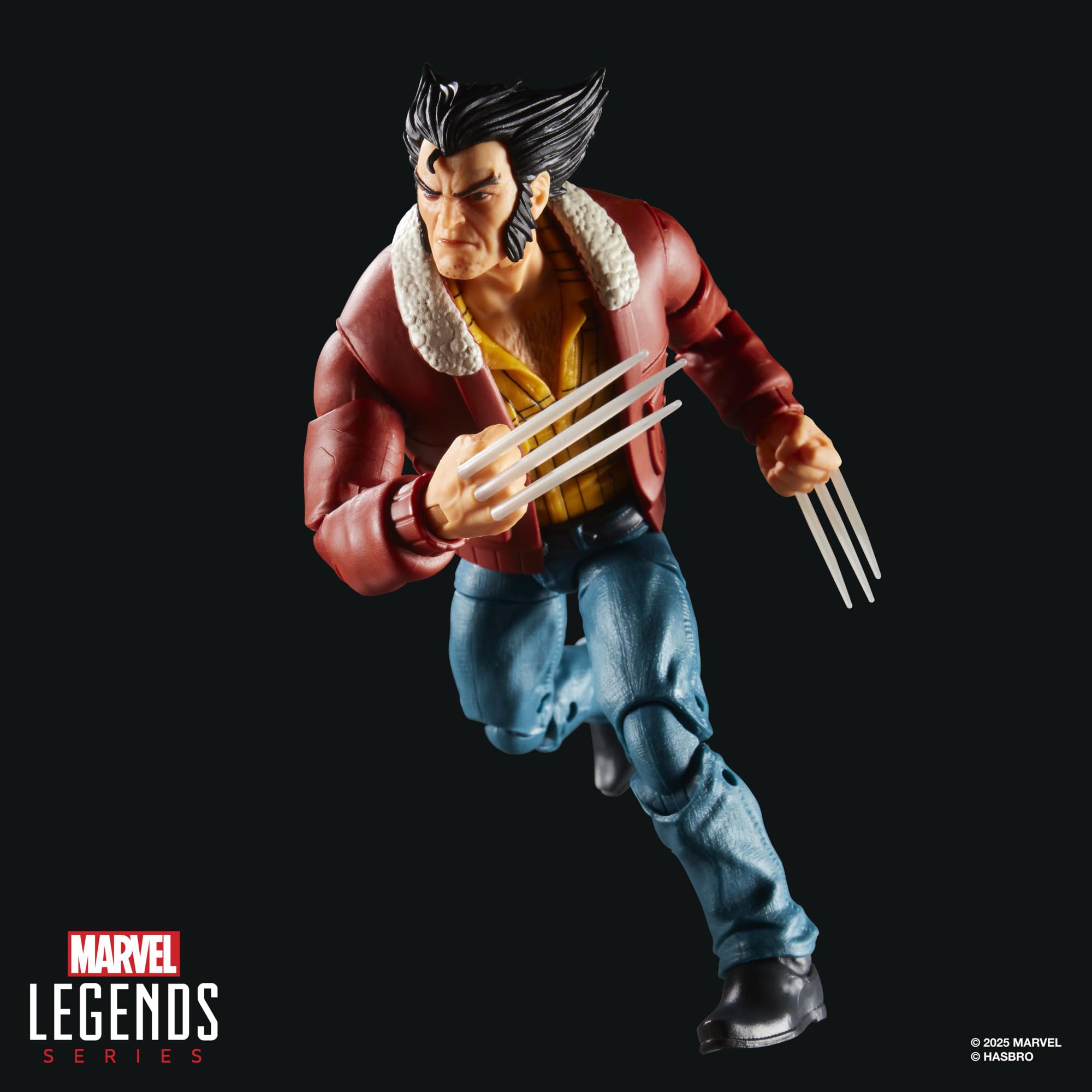 X-Men Logan 97 retro blister card packaging for collectible display