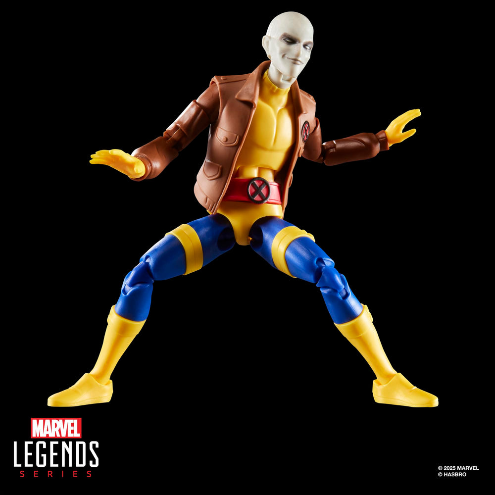 X-Men Morph figure with alternate hands supports varied action poses.