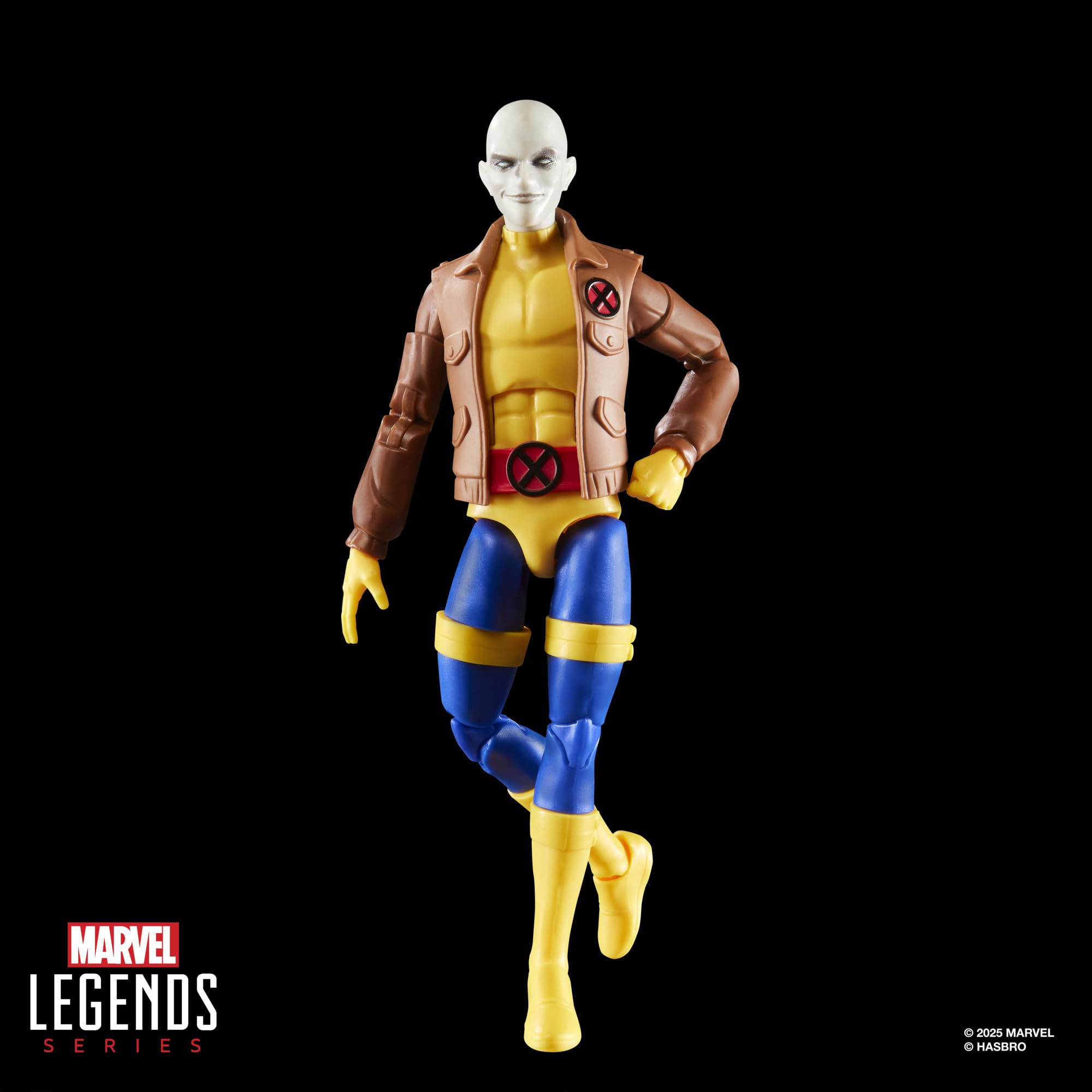 X-Men Morph figure detailed deco highlights authentic X-Men '97 styling for collectors.