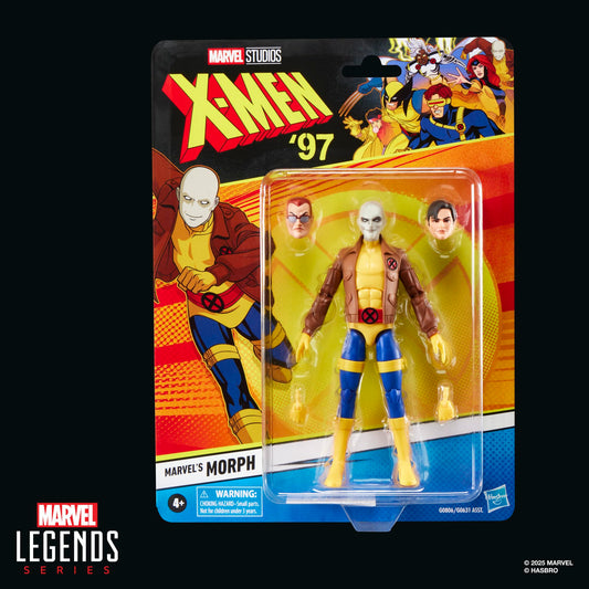X-Men Morph figure side pose showcases dynamic articulation for varied display angles.