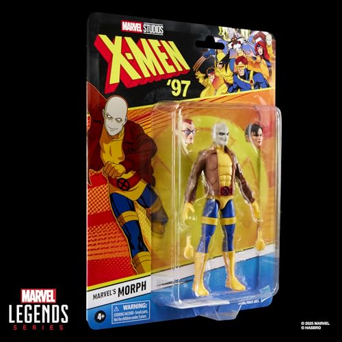 X-Men Morph figure X-Men '97-inspired scene prompts imaginative shelf setups.