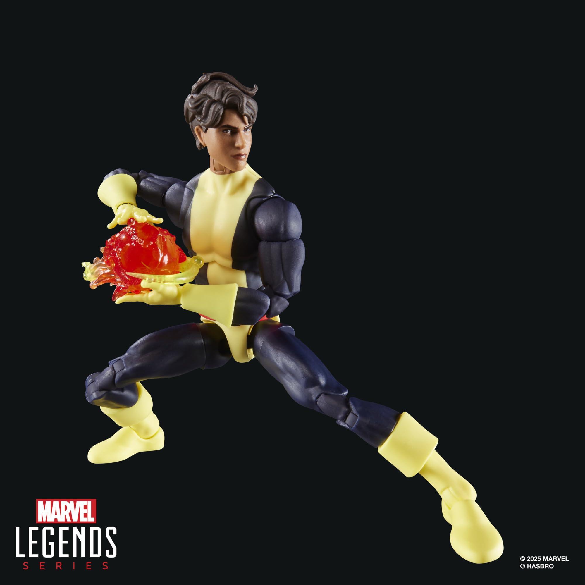 X-Men Sunspot accessories set, includes alternate hands.