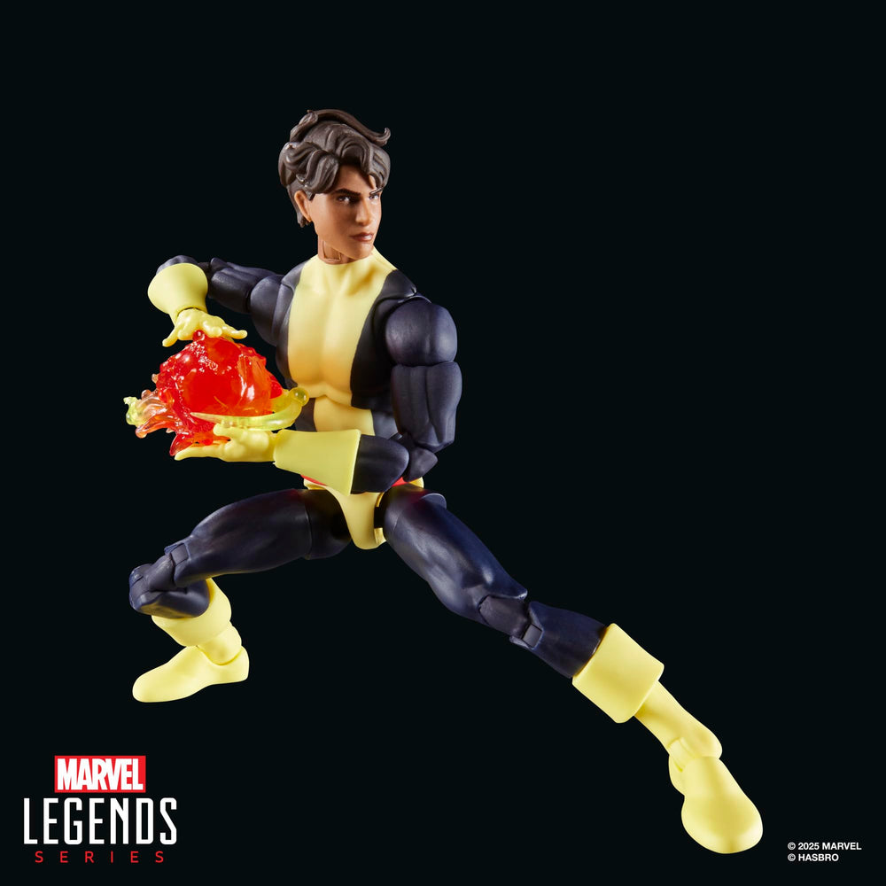 X-Men Sunspot accessories set, includes alternate hands.