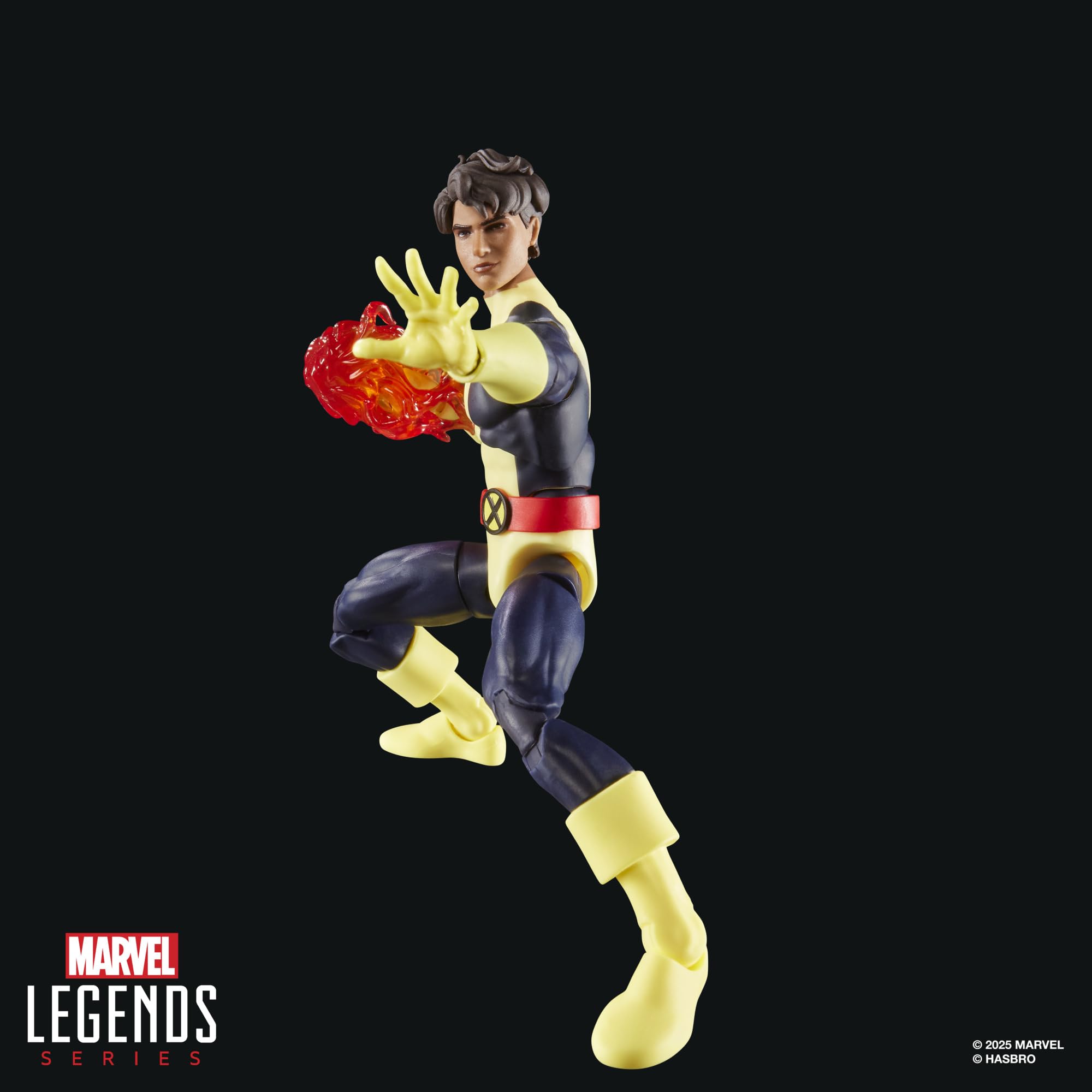 X-Men Sunspot power FX, enhances action display.